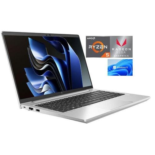 Hp EliteBook 645 G10- AMD Ryzen 5 PRO-7530U Up to 4.5GHz- 16GB RAM- 13TH GEN- Backlit Key-512GB SSD WIN 11 PRO+BAG
