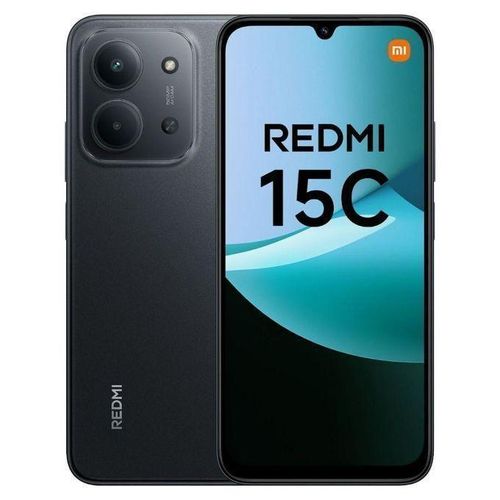 XIAOMI Redmi 15C 6.9'' 6GBRAM/128GB ROM Android 15 -Midnight Black